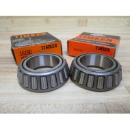 Timken 16150 Precision Cone Bearing (Pack of 2)