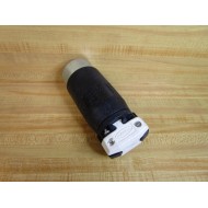 Hubbell HBL 25415B Plug WCable Grip - Used