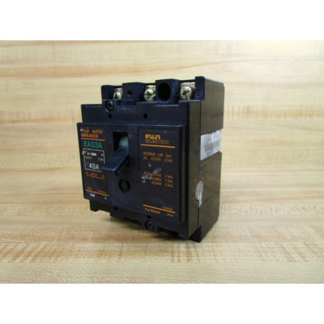 Fuji Electric EA53A40A 40A Auto Breaker EA53A - Used