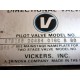 Vickers 879159-DG4S4-016C-B-60 Valve 879159DG4S4016CB60 - New No Box