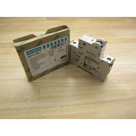 Siemens 5SY4108-7 Miniature Circuit Breaker