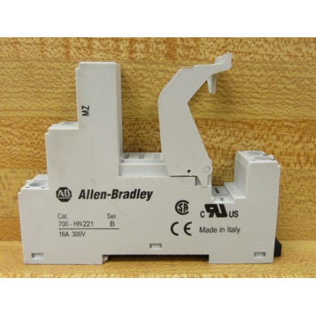 Allen Bradley 700-HN221 Relay Socket 700HN221 WLock - New No Box