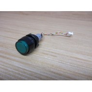 EAO 14-435 Push Button 14435 Green - Refurbished