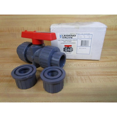 Legend Valve TS-603 PVC True Union Ball Valve 201-204