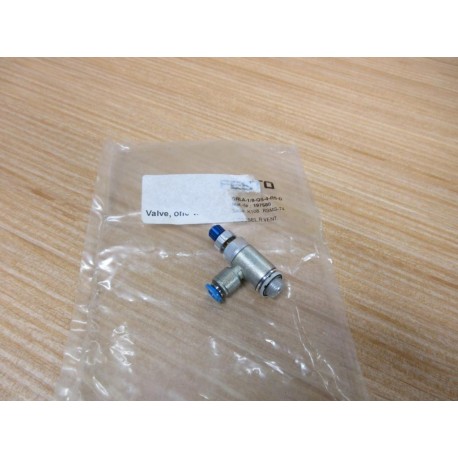 Festo GRLA-18-QS-4-RS-D Flow Control Valve 197580