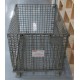 Lyon 32" x 39-12" x 33" Folding Wire Container Bin Gaylord - Used