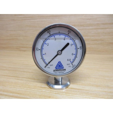 Ashcroft EL971010321101A Pressure Gauge - New No Box