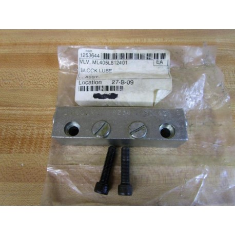 Lincoln 1253644 Valve Block R230