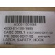 Cage 38850-00017-102 Latch,Safety, Hook 81337