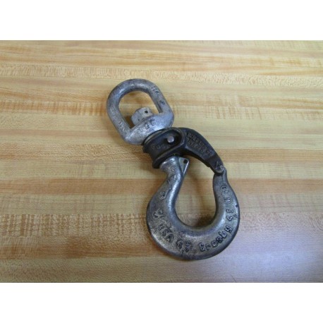 Crosby 45 Bullard Swivel Bail Hook - Used