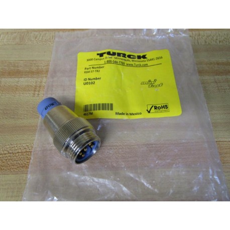 Turck RSM 57-TR2 Circular Connector Resistor U0102