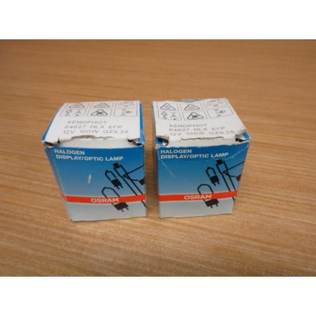 Osram 64627 Xenophot Halogen Lamp 64627 HLX EFP (Pack of 2)