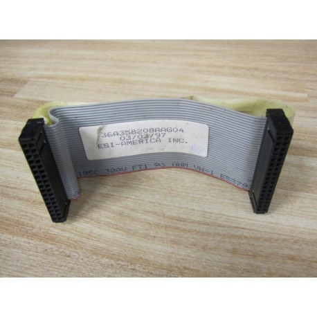 ESI America 36A358208AAG04 Esi America Ribbon Cable 3PL 34 Pins (Pack of 2) - Used