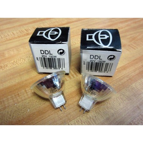 General Electric DDL GE Quartzline Lamp (Pack of 2)