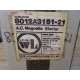 Ward Leonard 8012A3151-21 AC Magnetic Starter 8012A315121