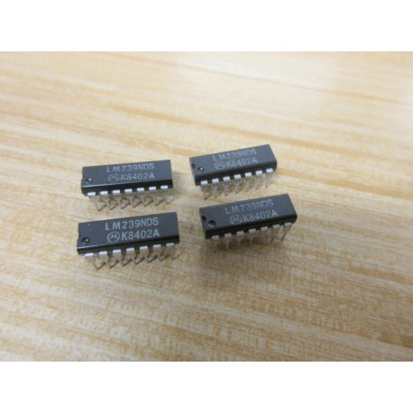 Motorola LM239NDS Voltage Comparator (Pack of 4) - New No Box