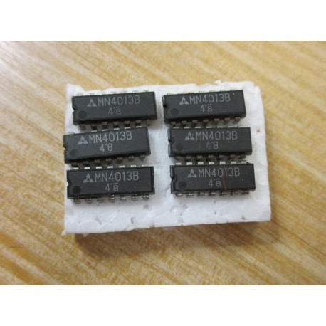 Mitsubishi MN4013B Integrated Circuit (Pack of 6) - New No Box