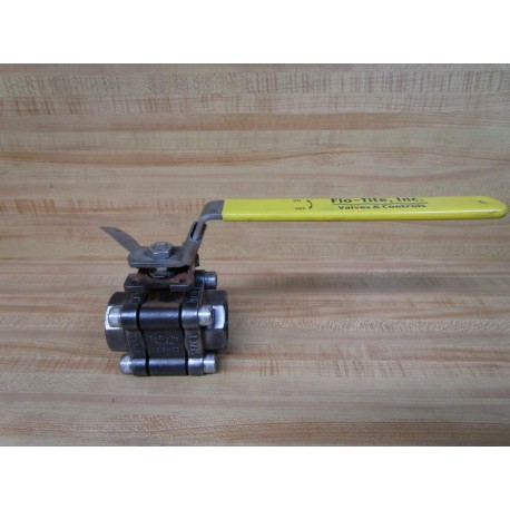 Flo-Tite HPF41-CS1-MGG-L 3-Piece Ball Valve 25-B3-C5 A216-WCB - New No Box