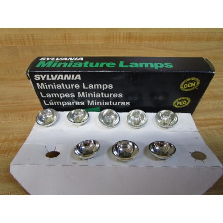 Sylvania 345930 Miniature Lamp 120RB (Pack of 8)