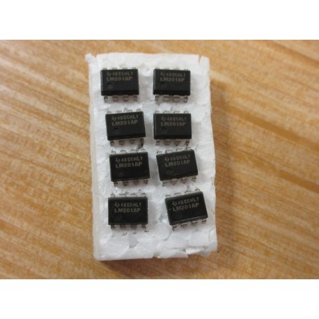 Texas Instruments LM201AP Operational Amplifier (Pack of 8) - New No Box