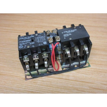 Joslyn Clark HPRC02U03 Reversing Contactor (2) TB174-1 Coils - New No Box