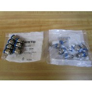 Festo QSM-M5-6 Push-In Fitting 153306 (Pack of 17)