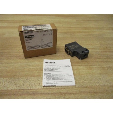 Siemens 6ES7 972-0BA42-0XA0 Simatic Bus Connector 6ES79720BA420XA0