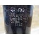 Hitachi FXS Capacitor 5400MFD, 450VDC - Used