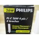 Philips PL-C 26W8354P Alto Compact Fluorescent Bulb PLC26W8354P