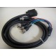 HDB 14PIN TO 5BNC 14 Pin Plug to 5 BNC Plug Cable - New No Box