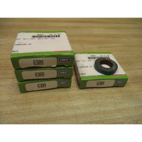 SKFChicago Rawhide 6309 Oil Seal CR-6309 (Pack of 4)