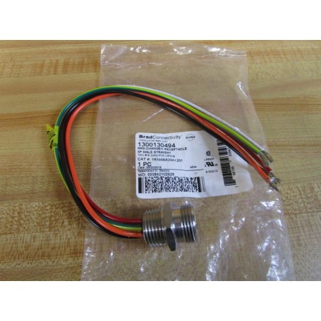 Brad Connectivity 1300130494 Receptacle 1R5006A20A1201