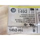 Allen Bradley 1492-H4 Block 1492H4 wNeon Indicating Series B