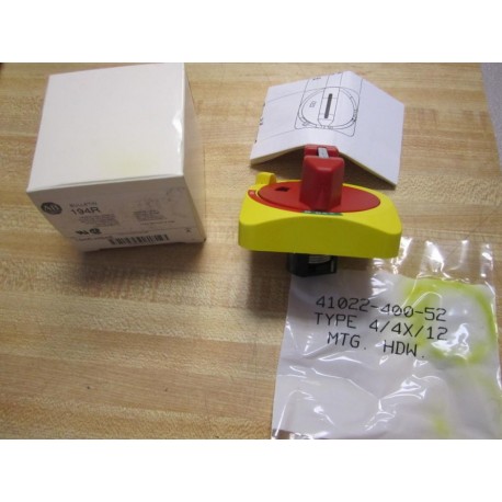 Allen Bradley 194R-HS4E Operating Handle 194RHS4E Series A