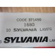 Sylvania 1680 Miniature Lamp 371490 (Pack of 30)