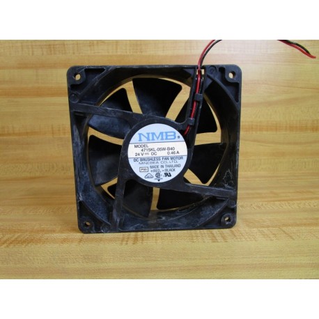 Minebea 4715KL-05W-B40 P00 NMB DC Brushless Fan 4715KL-05W-B40 - Used