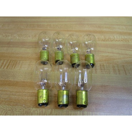 Sylvania 25W-120V Miniature Bulb 25W120V (Pack of 7) - New No Box