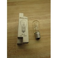 Philips S63 Light Bulb 6W 130V (Pack of 3)