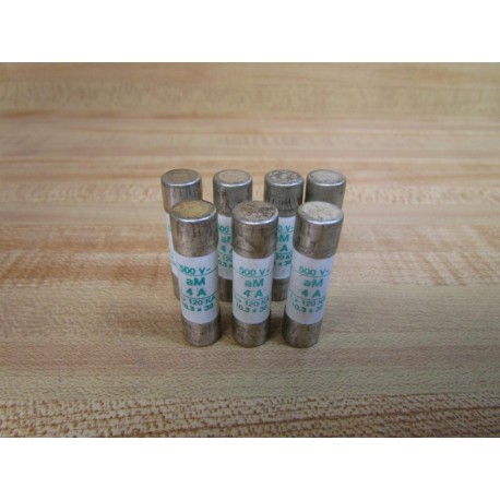 Wimex 10.3 x 38-4A 4A  Fuse aM-4A (Pack of 7) - New No Box