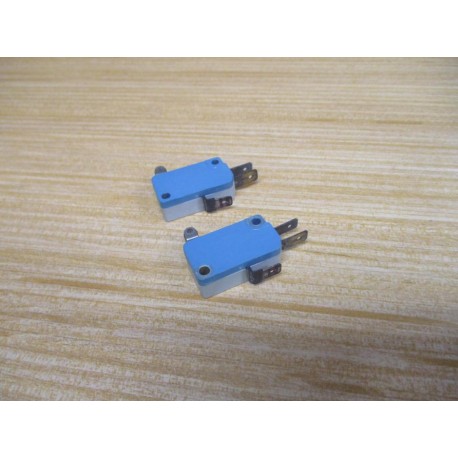 Microswitch V7-2B11D8-201 Snap Action Switch V72B11D8201 (Pack of 2) - Used