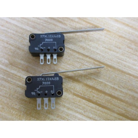 Microswitch 37XL11XA-33 Honeywell Switch 37XL11XA33 (Pack of 2) - New No Box