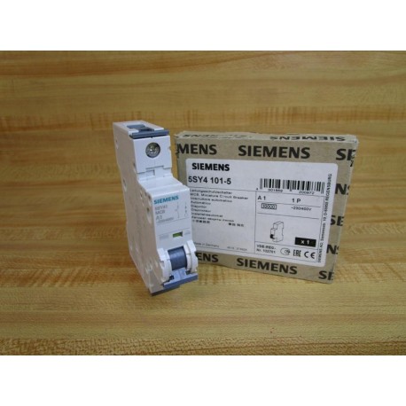 Siemens 5SY4 101-5 1A Circuit Breaker 4 001869 200972