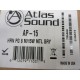 Atlas Sound AP-15 Omni-Mount Emergency Horn Loud Speaker