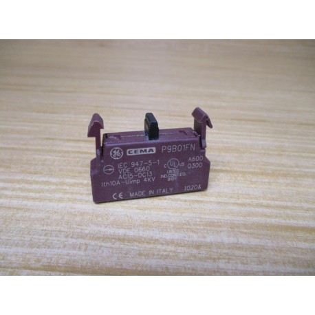 General Electric P9B01FN GE Contact Block (Pack of 4) - Used