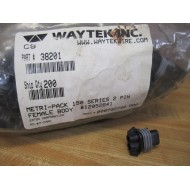 Waytek Wire 38201 Female Connector (Pack of 200)