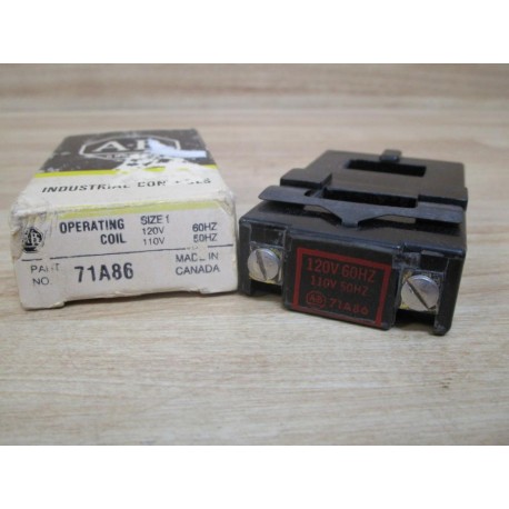 Allen Bradley 71A86 Coil