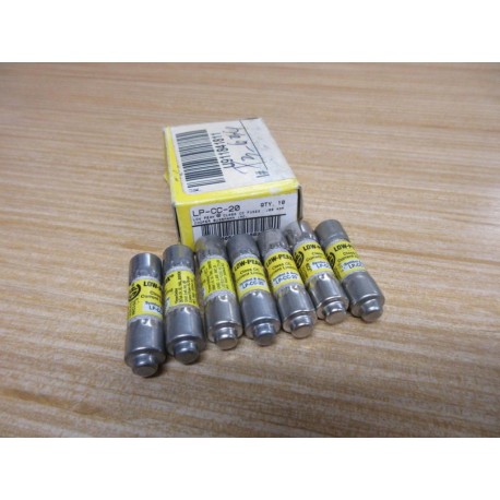 Bussmann LP-CC-20 Buss Fuse LPCC20 Cooper (Pack of 7)