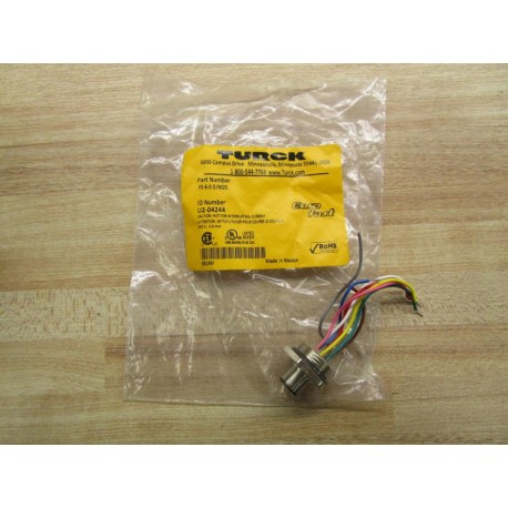 Turck FS 6-0.5M20 Eurofast Receptacle U2-04244