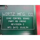 Wirtz Mfg. 190152 Sync Control Board Revision: C - New No Box