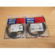 Tripp Lite P450-006 Null Modem Gold Cable P450006 (Pack of 2)